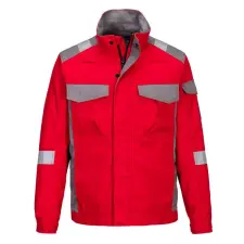 Portwest Bizflame Ultra kéttónusú kabát piros XXXL munkaruha
