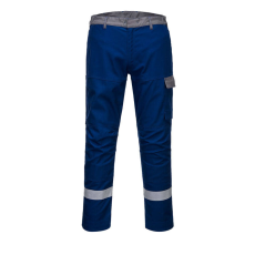 Portwest Bizflame Ultra kéttónusú nadrág (kék/szürke, 33)