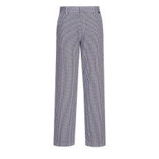 Portwest C075 Barnet séfnadrág (kék/fehér kockás, XS)