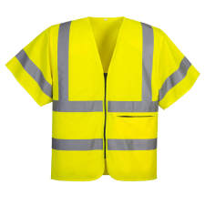 Portwest C372YERM Portwest Half Sleeve Zip Vest munkaruha