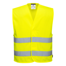 Portwest C374 MeshAir Hi-Vis kéttónusú mellény sárga