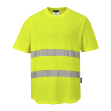 Portwest C394 Hálós jól láthatósági póló &quot;sárga&quot; láthatósági ruházat