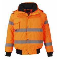 Portwest C467 HI -VIS 3 az 1-ben bomber kabát