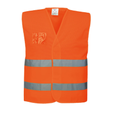 Portwest C494 Jól láthatósági ‘hálós’ mellény narancs láthatósági ruházat