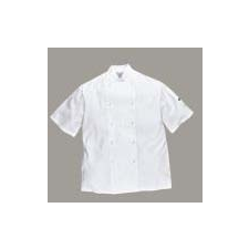 Portwest (C733) Cumbria szakácskabát fehér férfi kabát, dzseki