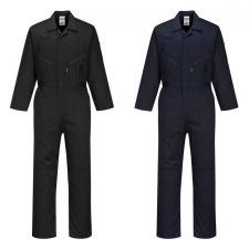 Portwest C815 - Portwest Kneepad kopásálló overál rejtett cipzárral - Fekete/Navy munkaruha