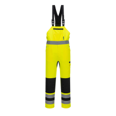 Portwest CD852 WX2 Eco Hi-Vis kantáros nadrág sárga-fekete