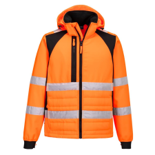 Portwest CD863 WX2 Eco Hi-Vis Hybrid dzseki narancs-fekete láthatósági ruházat