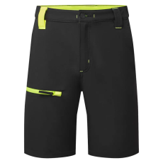 Portwest CD882 WX2 Eco Stretch Rövidnadrág (fekete/sárga, 36/L)