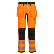 Portwest CD889OBR36 Portwest WX2 Eco Hi-Vis Holster Pocket Trousers láthatósági ruházat