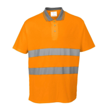Portwest Comfort Fényvisszaverő Védő Polo Shirt-S171 Orange 4XL láthatósági ruházat