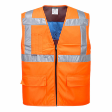 Portwest CV02 Jól láthatósági hűtőmellény narancs színben láthatósági ruházat