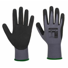  PORTWEST Dermiflex Aqua nitril védőkesztyű L-es méret szürke-fekete (AP62G8RL)