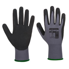 Portwest Dermiflex Aqua nitril védőkesztyű M-es méret szürke-fekete (AP62G8RM) (AP62G8RM)