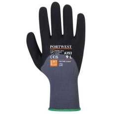  PORTWEST DermiFlex Ultra Plus nylon védőkesztyű XL-es méret szürke-fekete (A353G8RXL)
