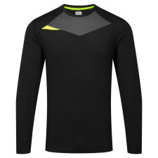 Portwest DX415 Portwest DX4 Hosszú Ujjú Póló L/S (fekete, S) munkaruha