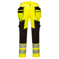 Portwest DX442 DX4 Hi-Vis nadrág sárga-fekete láthatósági ruházat