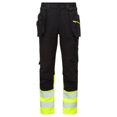 Portwest DX457 DX4 Hi-Vis class 1 craft nadrág (sárga/fekete, 48)