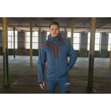 Portwest DX474 Portwest DX4 Softshell Kabát (metró kék, XL) munkaruha