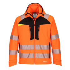 Portwest DX475 DX4 Hi-Vis Softshell (narancs/fekete, M) láthatósági ruházat
