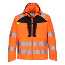 Portwest DX475OBRXL Portwest DX4 Hi-Vis Softshell Jacket láthatósági ruházat