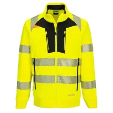 Portwest DX484 DX4 Hi-Vis cipzáras kapucnis pulóver láthatósági ruházat