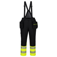 Portwest DX4 Hi-Vis 1. osztályú téli kantáros nadrág