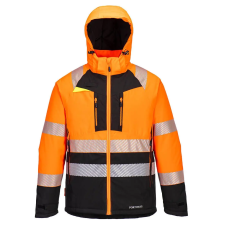 Portwest DX4 Hi-Vis Class 2 télikabát (narancs/fekete, XL) láthatósági ruházat