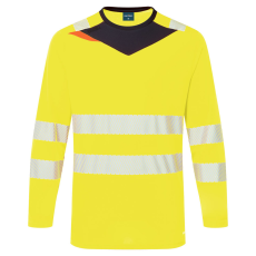 Portwest DX4 Hi-Vis hosszú ujjú póló L/S
