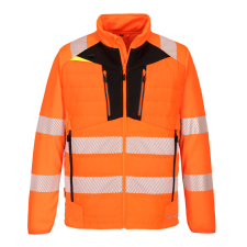 Portwest DX4 Hi-Vis Hybrid Baffle kabát láthatósági ruházat