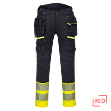 Portwest DX4 Hi-Vis levehető holster zsebes Class 1 nadrág láthatósági ruházat