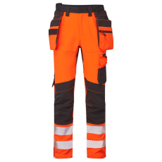 Portwest DX4 Hi-Vis nadrág lezippzározható lengőzsebbel