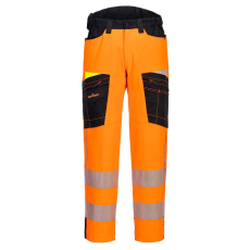 Portwest DX4 Hi-Vis Service nadrág Orange/Black 48