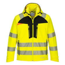 Portwest DX4 Hi-Vis Softshell (3L) Yellow/Black XXXL láthatósági ruházat