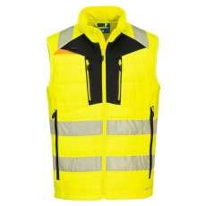 Portwest DX4 Hi-Vis Softshell mellény (HV sárga/fekete, L)