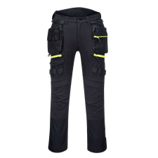 Portwest DX4 Lengőzsebes nadrág (fekete, 38) láthatósági ruházat