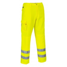 Portwest E046 - Hi-Vis Combat nadrág, hosszított - sárga