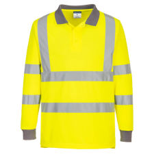 Portwest EC11 Eco Hi-Vis L/S póló  (6-os csomag) munkaruha