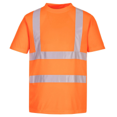 Portwest EC12ORRM Portwest Eco Hi-Vis T-Shirt (6 db)