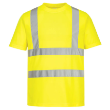 Portwest EC12YERL Portwest Eco Hi-Vis T-Shirt (6 db) munkaruha