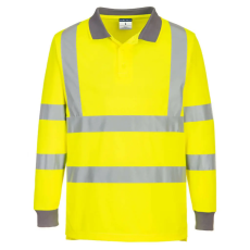 Portwest Eco Hi-Vis L/S póló (6-os csomag) sárga XL