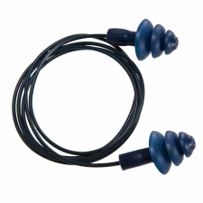 Portwest EP07 Detektálható TPR zsinóros füldugó kék (50 pár) füldugó