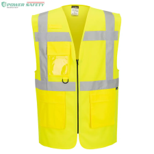 Portwest ES1 Essential Hi-Vis Executive mellény - Sárga láthatósági ruházat