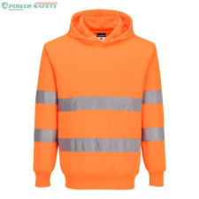 Portwest ES1 Essential Hi-Vis kapucnis pulóver - Narancs láthatósági ruházat