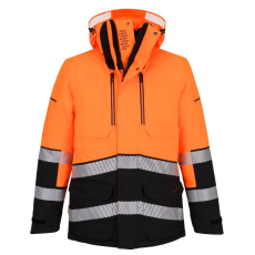 Portwest EV401 EV4 Hi-Vis Expedition Parka télikabát narancs-fekete
