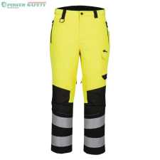 Portwest EV4 Hi-Vis Expedition nadrág - Sárga/Fekete láthatósági ruházat