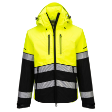 Portwest EV4 Hi-Vis Shell kabát (3L) Yellow/Black S