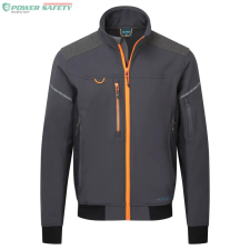 Portwest EV4 Softshell bomber dzseki (3L) - Mole szürke (Hosszított) munkaruha