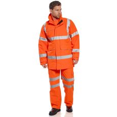 Portwest Extreme Parka S590 kabát fényvisszaverő csíkokkal M narancs