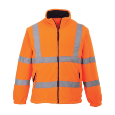Portwest -F300 XL Hi-Vis mesh polár bélésű védőkabát, narancs láthatósági ruházat